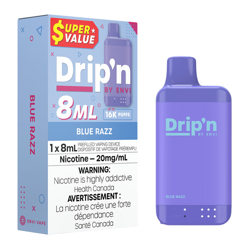 DRIP'N 8ML - BLUE RAZZ