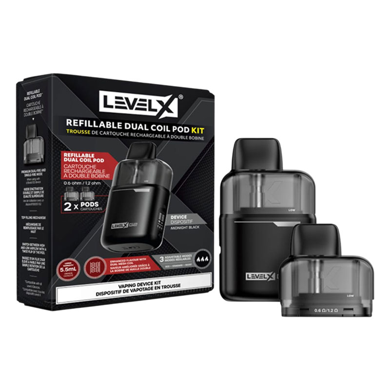 LEVEL X G2 BASE DEVICE + 2 REFILLABLE PODS