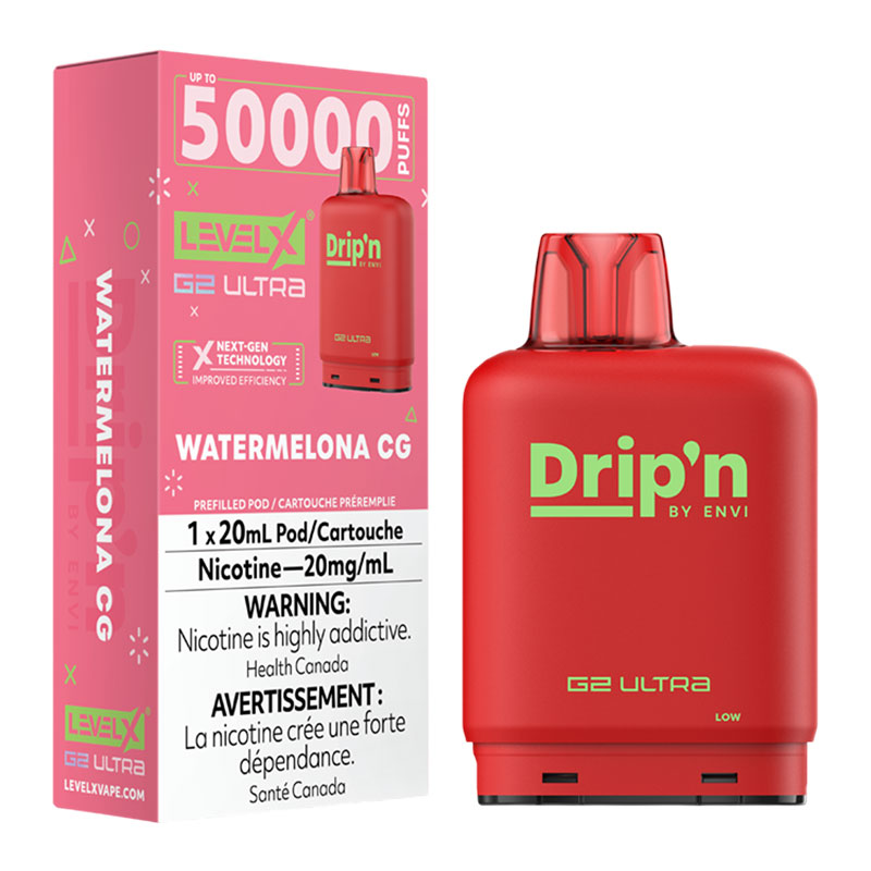 LEVEL X DRIP'N G2 ULTRA - WATERMELONA CG