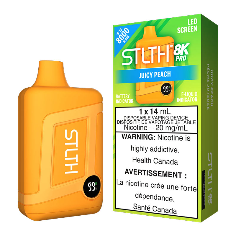STLTH 8K PRO - JUICY PEACH