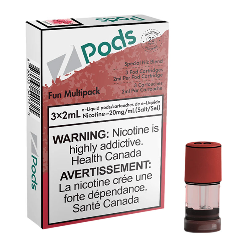 Z POD 2% 3 X 2ML - FUN MULTIPACK