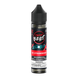 FLAVOUR BEAST E-LIQUID SALT 60ML - SIC STRAWBERRY (ICED)