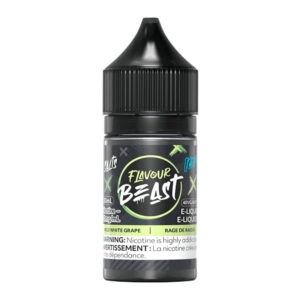 FLAVOUR BEAST E-LIQUID SALT 30ML - WILD WHITE GRAPE ICED