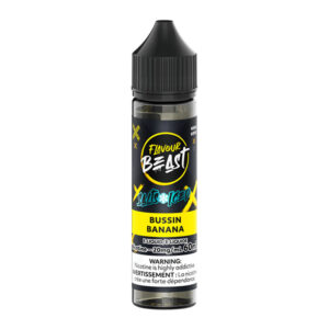 FLAVOUR BEAST E-LIQUID SALT 60ML - BUSSIN BANANA (ICED)