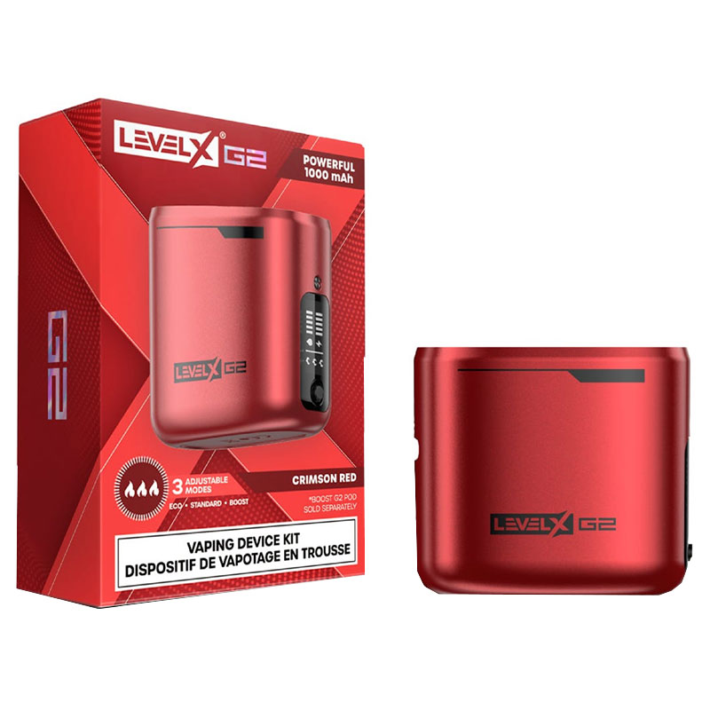 LEVEL X BOOST G2 BASE 1000 DEVICE KIT - CRIMSON RED