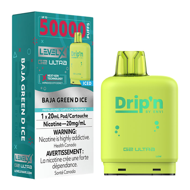 LEVEL X DRIP'N G2 ULTRA - BAJA GREEN D ICE