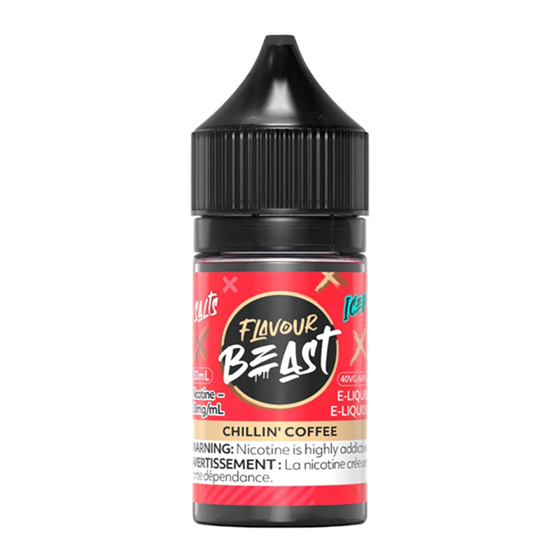 FLAVOUR BEAST E-LIQUID SALT 30ML - CHILLIN' COFFEE