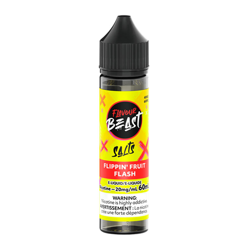 FLAVOUR BEAST E-LIQUID SALT 60ML - FLIPPIN' FRUIT FLASH