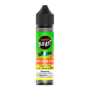 FLAVOUR BEAST E-LIQUID SALT 60ML - SUPER SOUR PEACH