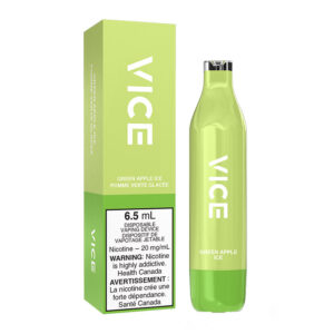 VICE DISPOSABLE GREEN APPLE ICE 6PC CARTON