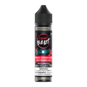 FLAVOUR BEAST E-LIQUID SALT 60ML - SAVAGE STRAWBERRY WATERMELON