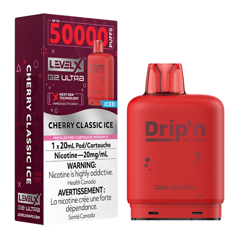 LEVEL X DRIP'N G2 ULTRA - CHERRY CLASSIC ICE