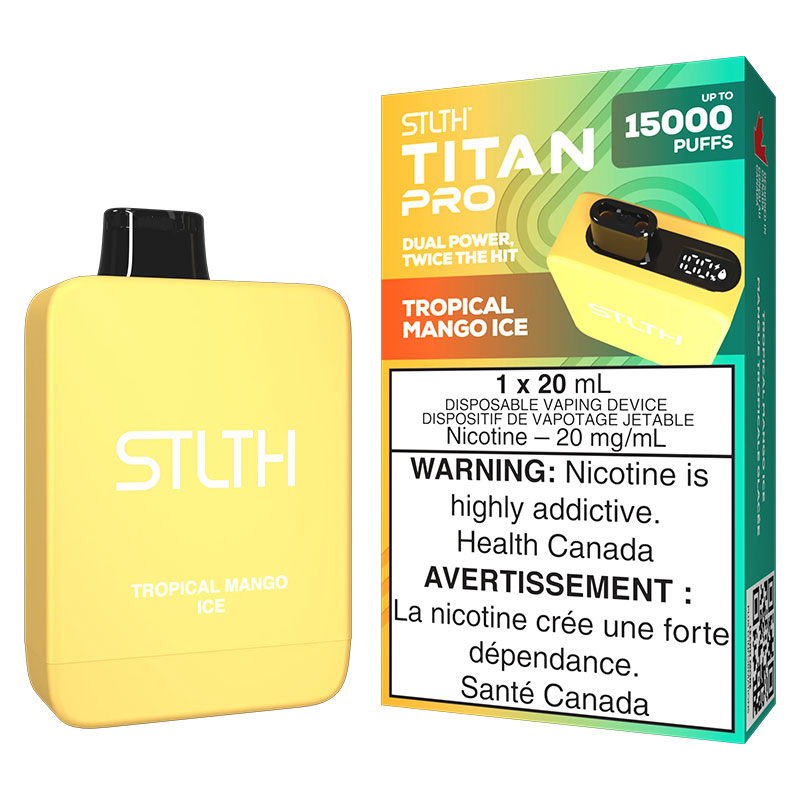 STLTH TITAN PRO TROPICAL MANGO ICE 5PC