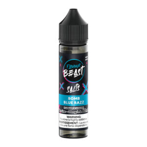 FLAVOUR BEAST E-LIQUID SALT 60ML - BOMB BLUE RAZZ