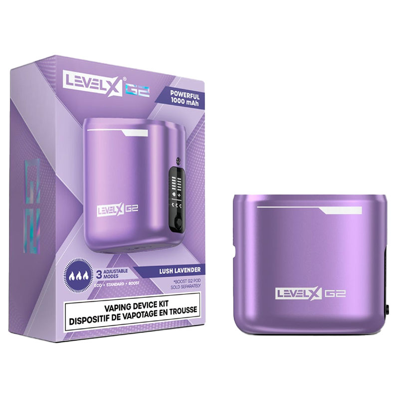LEVEL X BOOST G2 BASE 1000 DEVICE KIT - LUSH LAVENDER
