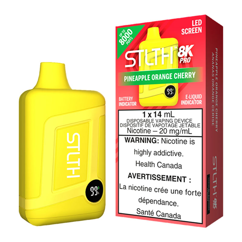 STLTH 8K PRO - PINEAPPLE ORANGE CHERRY