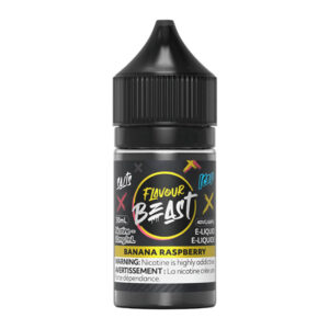 FLAVOUR BEAST E-LIQUID SALT 30ML - BANANA RASPBERRY ICED