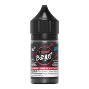 FLAVOUR BEAST E-LIQUID SALT 30ML - STRAWBERRY CHERRY WATERMELON ICED