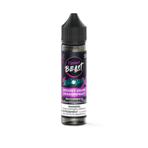 FLAVOUR BEAST E-LIQUID SALT 60ML - GROOVY GRAPE PASSIONFRUIT (ICED)
