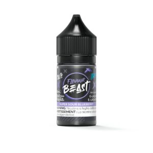 FLAVOUR BEAST E-LIQUID SALT 30ML - SUPER SOUR BLUEBERRY ICED