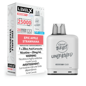 LEVEL X FLAVOUR BEAST UNLEASHED BOOST G2 - EPIC APPLE STRAWNANA