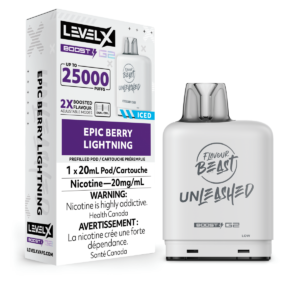 LEVEL X FLAVOUR BEAST UNLEASHED BOOST G2 - EPIC BERRY LIGHTNING