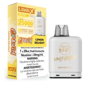 LEVEL X FLAVOUR BEAST UNLEASHED BOOST G2 - LEMON DELIGHT