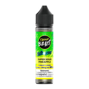 FLAVOUR BEAST E-LIQUID SALT 60ML - SUPER SOUR PINEAPPLE