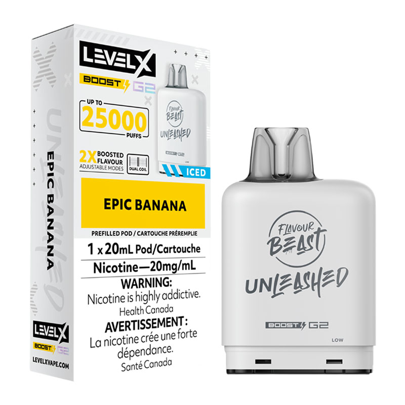 LEVEL X FLAVOUR BEAST UNLEASHED BOOST G2 - EPIC BANANA