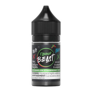 FLAVOUR BEAST E-LIQUID SALT 30ML - WATERMELON STRAWBERRY KIWI ICED