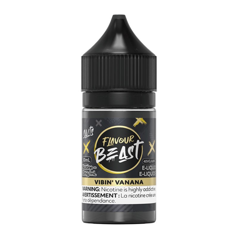 FLAVOUR BEAST E-LIQUID SALT 30ML - VIBIN' VANANA
