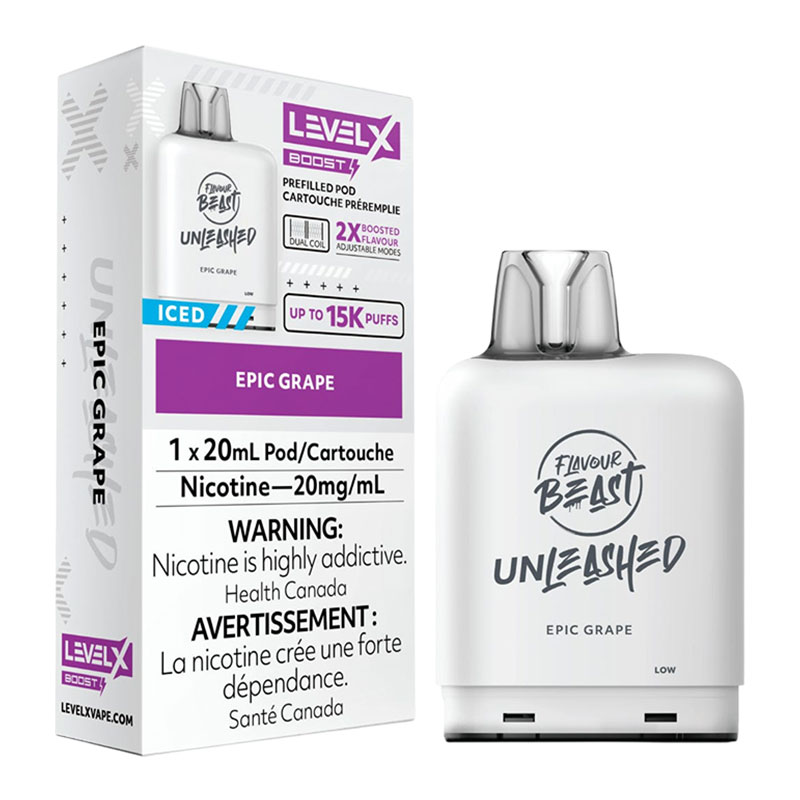 LEVEL X FLAVOUR BEAST UNLEASHED BOOST G2 - EPIC GRAPE