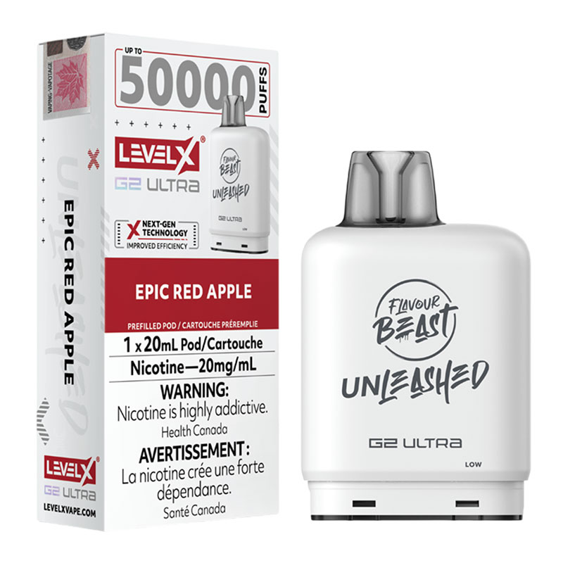LEVEL X UNLEASHED G2 ULTRA - EPIC RED APPLE