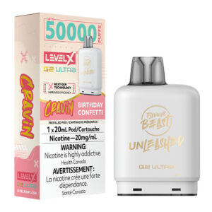 LEVEL X FLAVOUR BEAST G2 ULTRA - CRAVIN' BIRTHDAY CONFETTI