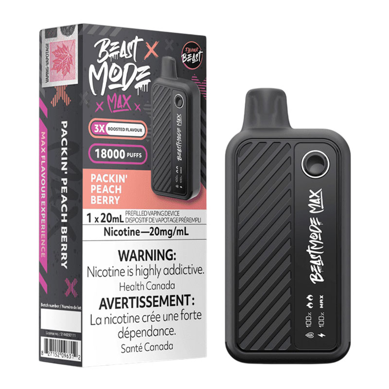 FB BEAST MODE MAX PACKIN' PEACH BERRY 5PK