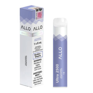 ALLO 2500 BLUE RASPBERRY 5 PC CARTON