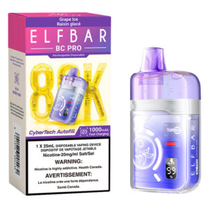 ELF BAR BC PRO 80K - GRAPE ICE