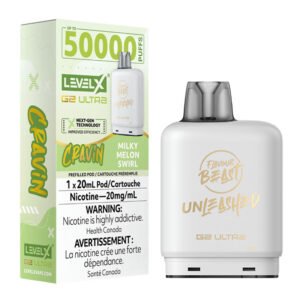 LEVEL X FLAVOUR BEAST G2 ULTRA - CRAVIN' MILKY MELON SWIRL