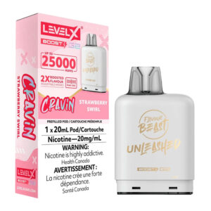 LEVEL X FLAVOUR BEAST UNLEASHED BOOST G2 - STRAWBERRY SWIRL