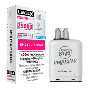 LEVEL X FLAVOUR BEAST UNLEASHED BOOST G2 - EPIC FRUIT BOMB