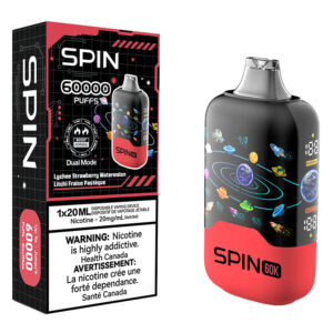 SPIN 60K - LYCHEE STRAWBERRY WATERMELON