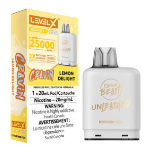 LEVEL X FLAVOUR BEAST UNLEASHED BOOST G2 - LEMON DELIGHT