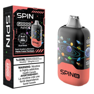 SPIN 60K - PEACH STRAWBERRY WATERMELON