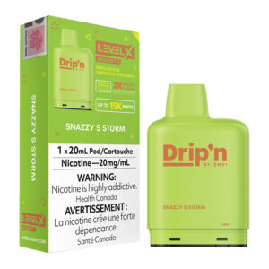ENVI DRIP'N LEVEL X BOOST SNAZZY S STORM 6PC