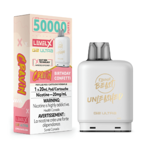 LEVEL X FLAVOUR BEAST G2 ULTRA - CRAVIN' BIRTHDAY CONFETTI