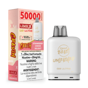 LEVEL X FLAVOUR BEAST G2 ULTRA - CRAVIN' STRAWBERRY CHEESE DELIGHT