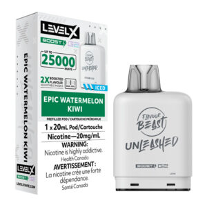 LEVEL X FLAVOUR BEAST UNLEASHED BOOST G2 - EPIC WATERMELON KIWI