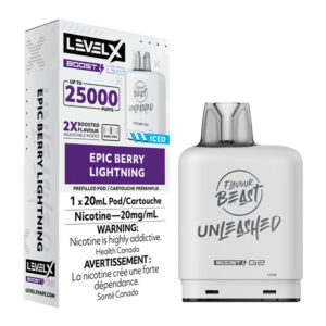 LEVEL X FLAVOUR BEAST UNLEASHED BOOST G2 - EPIC BERRY LIGHTNING