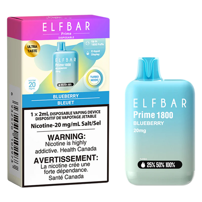 ELF BAR PRIME 1800 - BLUEBERRY