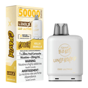 LEVEL X FLAVOUR BEAST G2 ULTRA - CRAVIN' KILLA VANILLA